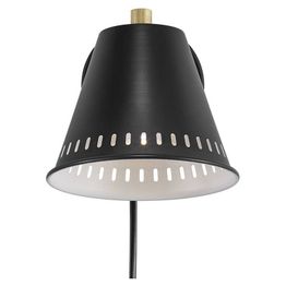 Seinävalaisin Nordlux Pine musta