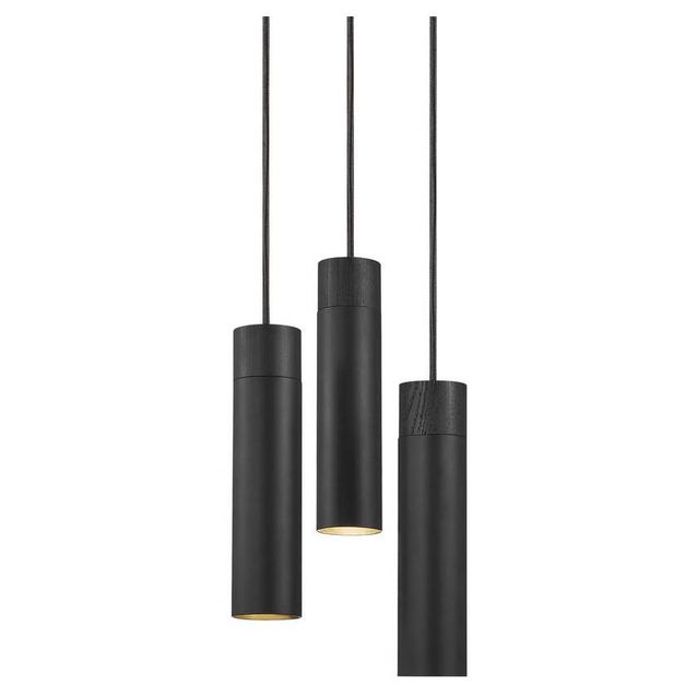 Riippuvalaisin Nordlux Tilo 3-osainen Ø220mm musta