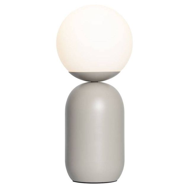 Pöytävalaisin Nordlux Notti harmaa