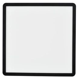 LED-plafondi Nordlux Oja Square 294x294mm IP54 3000/4000K musta