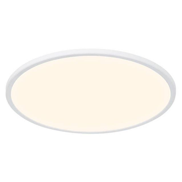 LED-plafondi Nordlux Oja Ø424mm 3000/4000K valkoinen