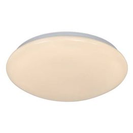 LED-plafondi Nordlux Montone liiketunnistimella Ø330mm IP44 valkoinen
