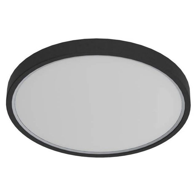 LED-plafondi Nordlux Noxy Ø350mm IP44 musta