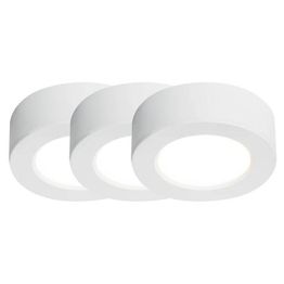 LED-työpistevalaisin Nordlux Kitchenio Ø64mm 3kpl valkoinen
