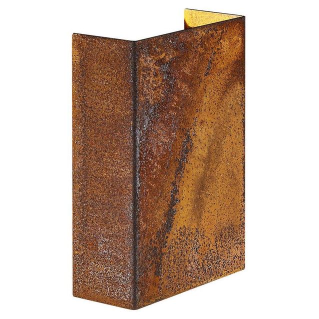 LED-ulkoseinävalaisin Nordlux Fold 10 IP54 corten-teräs