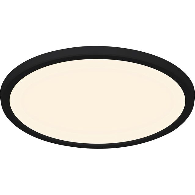 LED-plafondi Nordlux Oja 29, 3000/4000K, musta
