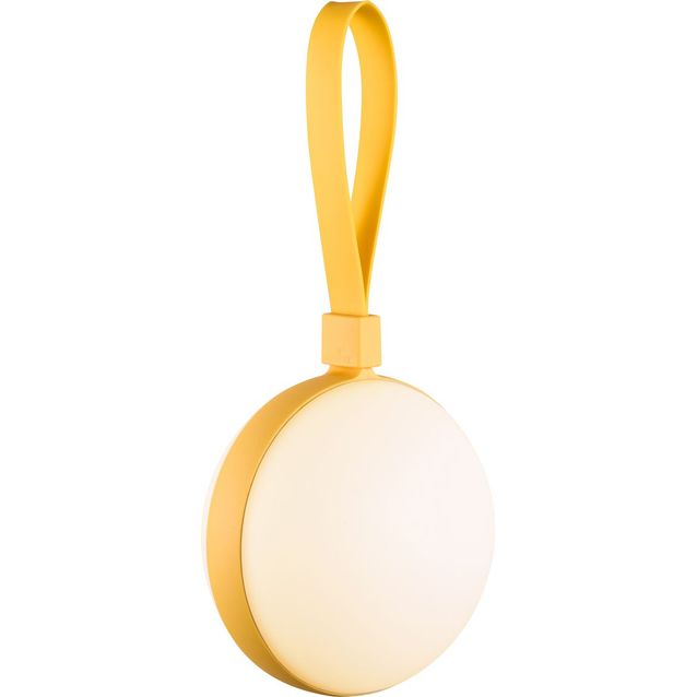 LED-valaisin Nordlux Bring 12, kannettava, valkoinen/keltainen