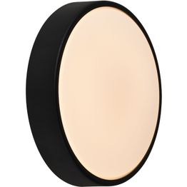 LED-ulkoseinävalaisin Nordlux Oliver Round musta