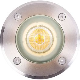 Maavalo Nordlux Andor Round Ø11 cm ruostumaton teräs