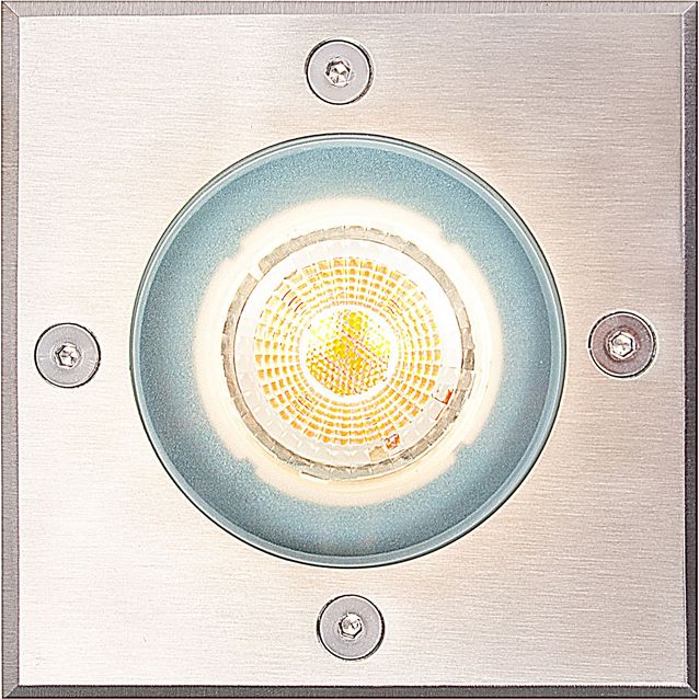 Maavalo Nordlux Andor Square Ø11 cm ruostumaton teräs