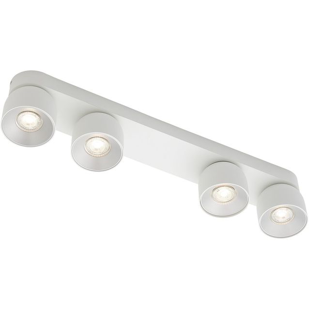 Spottivalaisin Nordlux Pitcher, 4-osainen, valkoinen