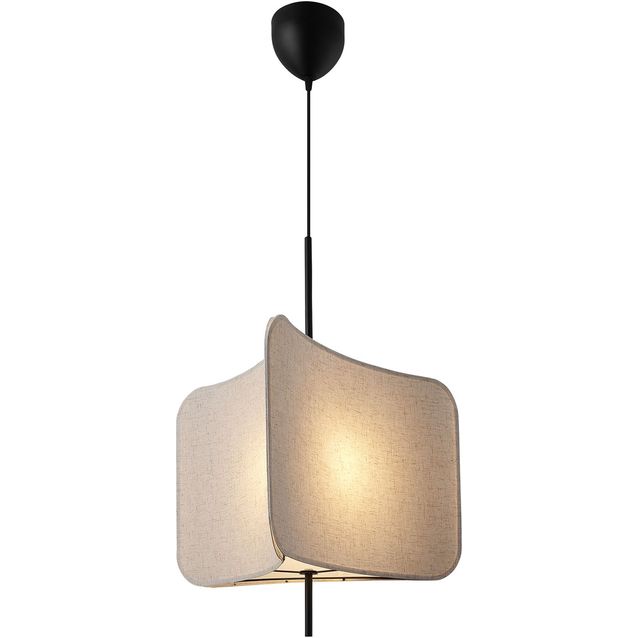 Riippuvalaisin Nordlux Tinto, Ø50cm, musta