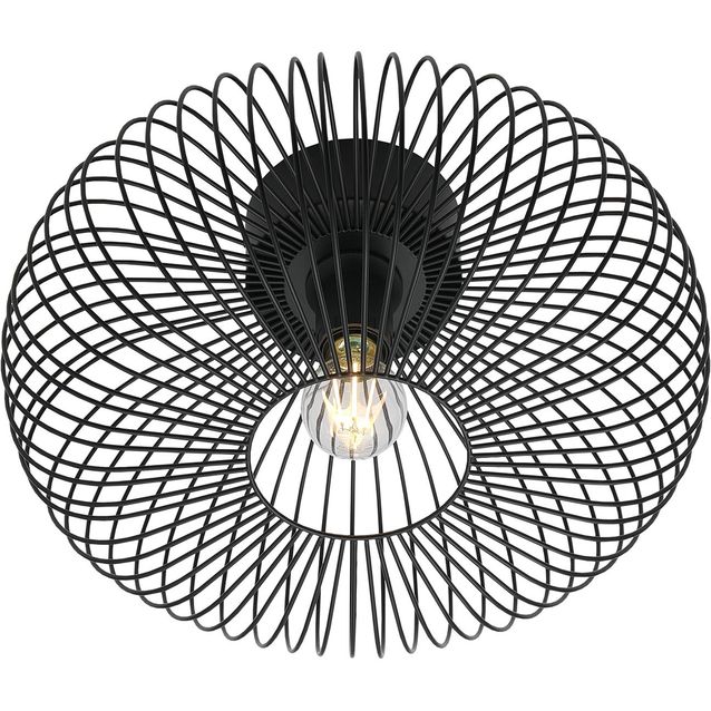 Plafondi Nordlux Beroni, Ø40.3cm, musta