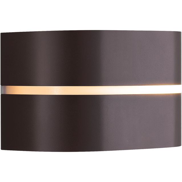 Seinävalaisin Nordlux Sibelis, ulkokäyttöön, ruskea