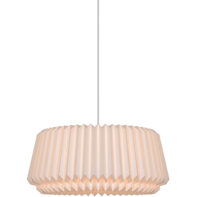 Kattovarjostin Nordlux Belloy 50, Ø50cm, valkoinen