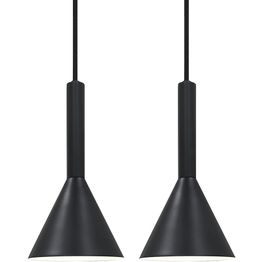 Riippuvalaisin Nordlux Kelvis, Ø12.5cm, musta, 2kpl/pkt