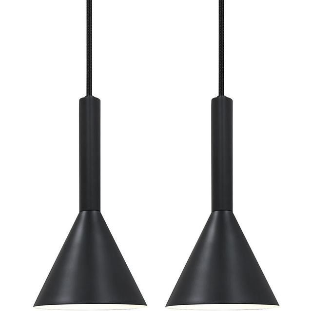 Riippuvalaisin Nordlux Kelvis, Ø12.5cm, musta, 2kpl/pkt