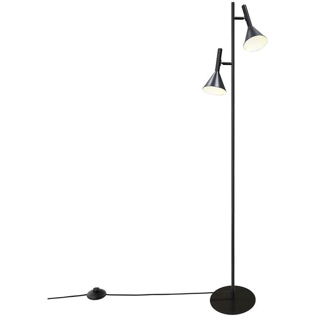 Lattiavalaisin Nordlux Kelvis, 2-osainen, 151cm, musta