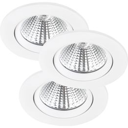 LED-alasvalosarja Nordlux Fremont, 3 kpl/pkt, 2700K, valkoinen