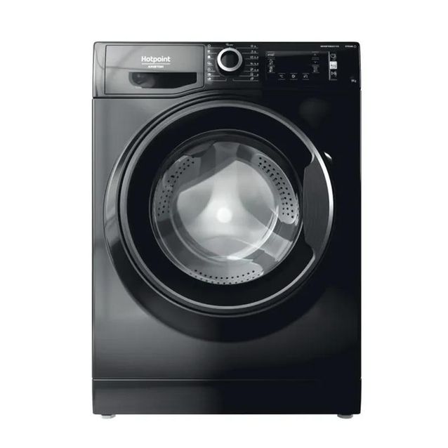 Edestä täytettävä pyykinpesukone Hotpoint-Ariston NLCD948BSAEU, 60cm, musta