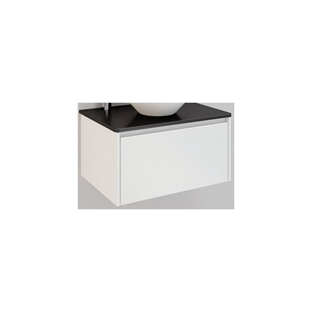 Pesuallaskaappi Lifestyle Concept 600 valkoinen matta 1 laatikko