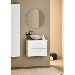 Allaskaappi Noro Relounge, vaalea taso, valkoinen, eri kokoja