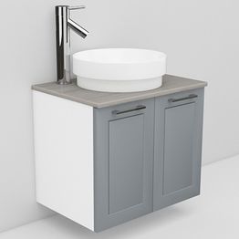 Allaskaappi ja Peak-allas Noro Flexline 4 600 mm marmoritaso eri värejä