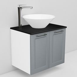 Allaskaappi ja Loop-allas Noro Flexline 6 600 mm musta taso eri värejä