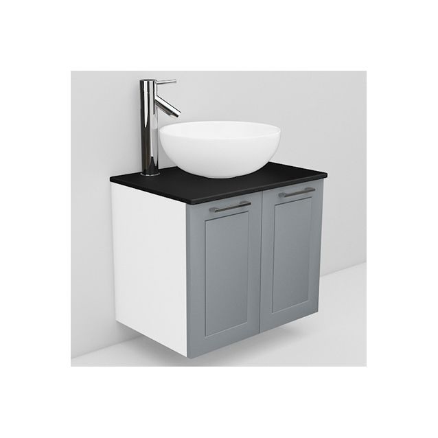 Allaskaappi ja Coast-allas Noro Flexline 8 600 mm musta taso eri värejä