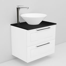 Allaskaappi ja Loop-allas Noro Flexline 14 600 mm musta taso eri värejä