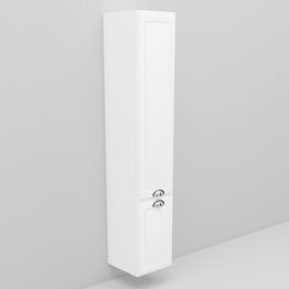 Korkea kaappi Noro Flexline 219.3 300 mm valkoinen kehysovi