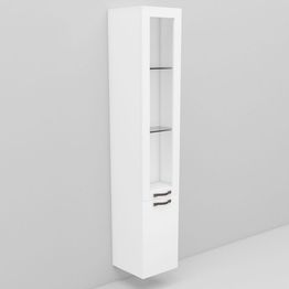 Korkea kaappi Noro Flexline 223.1 300 mm valkoinen