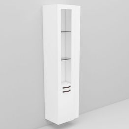 Korkea kaappi Noro Flexline 224.1 300 mm valkoinen