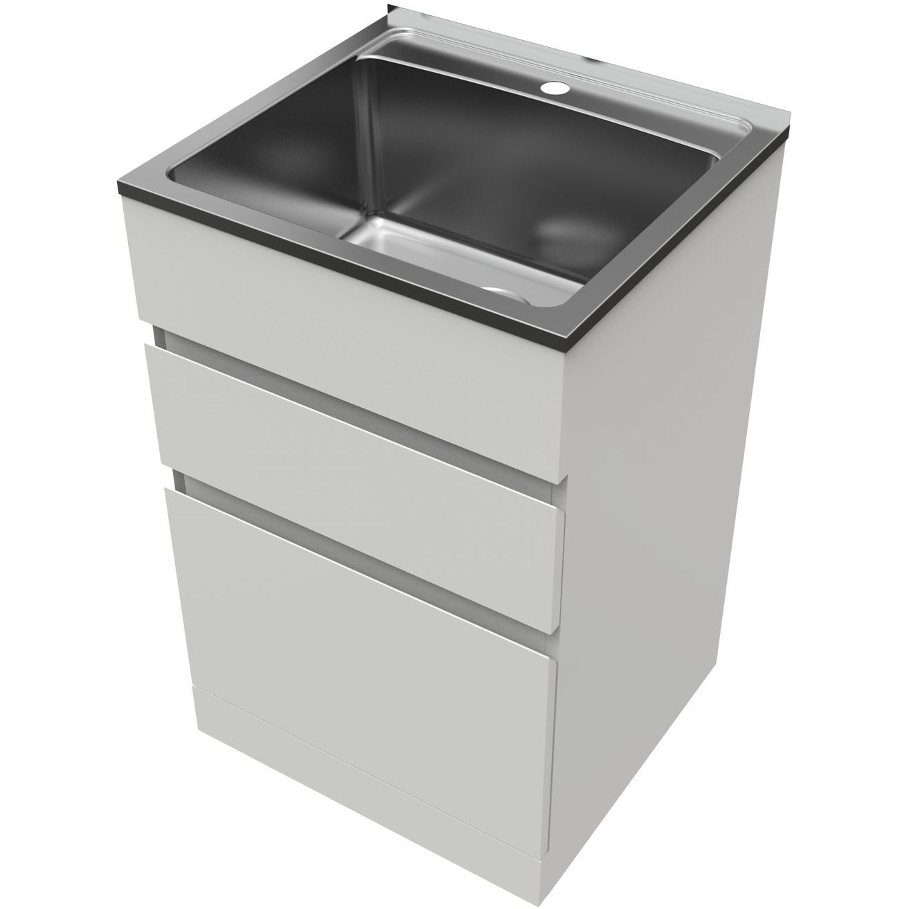 Allaskaappi Nordic Tech NTB 5 560x880x520 valkoinen/rst