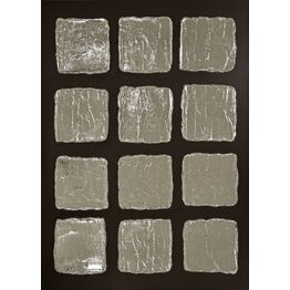 Käsintehty seinätaide Nordih Foil Gold Matrix, 120x80cm