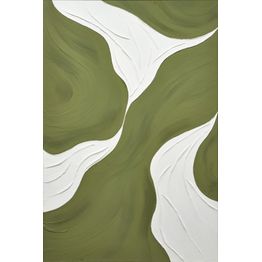Käsintehty seinätaide Nordih Plaster Flow Harmony, 120x80cm
