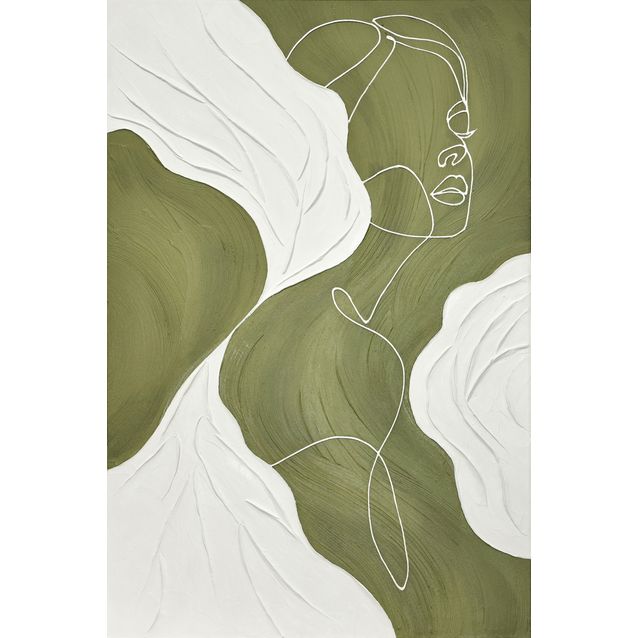 Seinätaide Nordih Plaster Line Harmony, 120x80cm