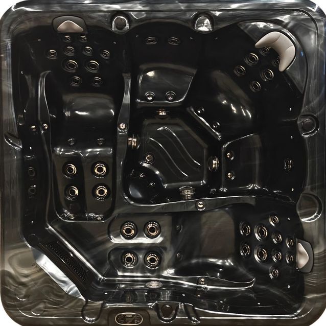 Ulkoporeallas Aresso Prato, 5 hlöä, 58 suutinta, harmaa/musta