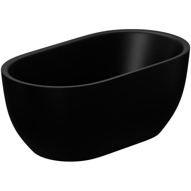 Kylpyamme Nordhem Aspholmen, 1500x600 mm, mattamusta