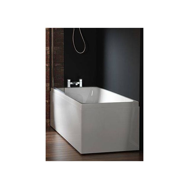 L-paneeli kylpyammeeseen Nordhem Marholmen Nordurit 1500-1700x700mm eri kokoja valkoinen