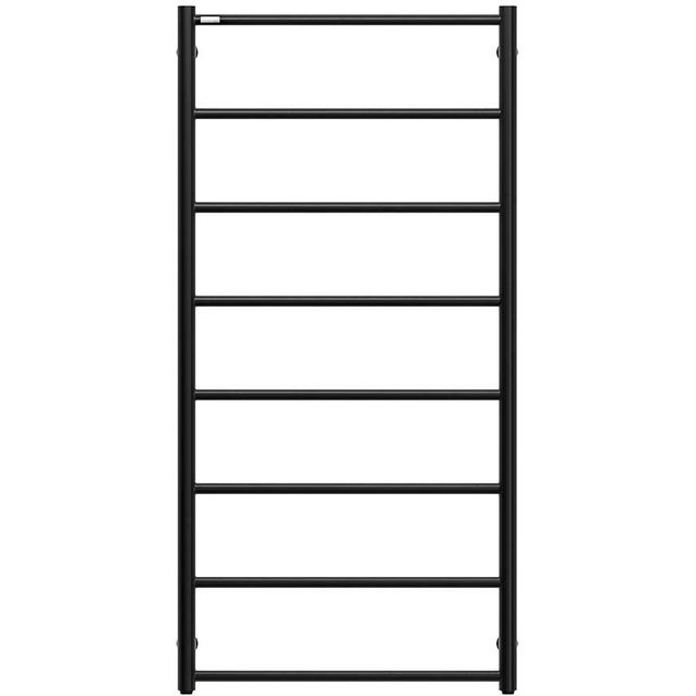 Pyyhekuivain Nordhem Nääs, 1210x600/568 mm, vesikiertoinen, mattamusta