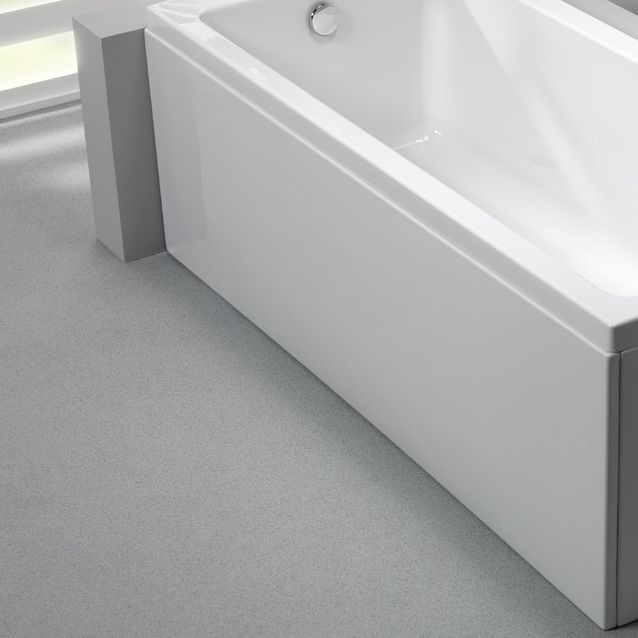 Etulevy kylpyammeeseen Nordhem Saltholmen Nordurit 1500-1900mm eri kokoja valkoinen