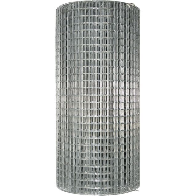 Rappausverkko, galvanoitu, 19 x 19 mm – 1,05 mm, 1 x 25 m