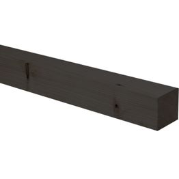 Tolppa musta maalattu 90 x 90 x 2400 mm NTR-A