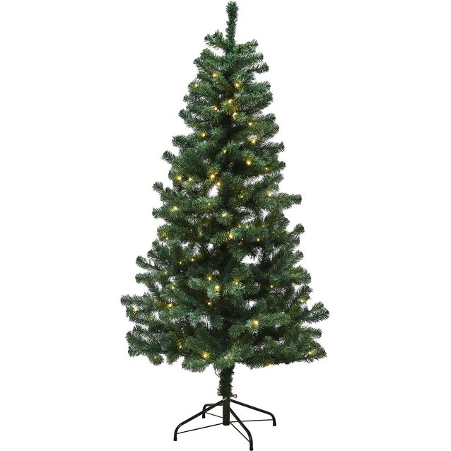 Tekojoulukuusi Nordic Winter Alex 200cm PVC LED-valoilla