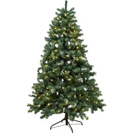 Tekojoulukuusi Nordic Winter Aske 150cm PVC LED-valoilla