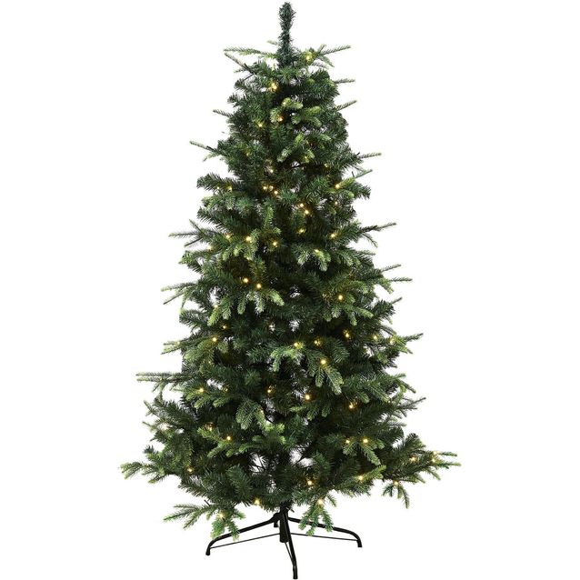 Tekojoulukuusi Nordic Winter Viga 170cm PE/PVC LED-valoilla