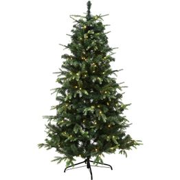 Tekojoulukuusi Nordic Winter Viga 200cm PE/PVC LED-valoilla