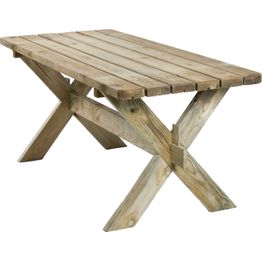 Pöytä Hortus Authentic, painekyllästettyä mäntyä 177x76 cm