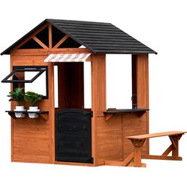 Leikkimökki Nordic Play Active, 170x154x126cm ruskea